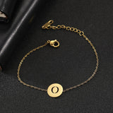 Gold Paw Print Chain Bracelet – Dainty Pet Lover Jewelry