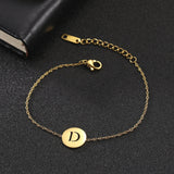 Gold Paw Print Chain Bracelet – Dainty Pet Lover Jewelry