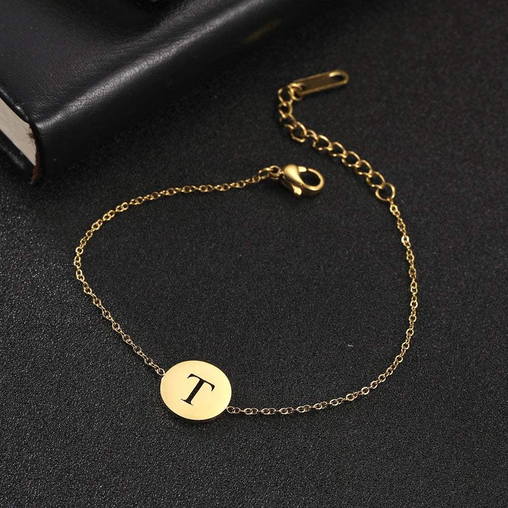 Gold Paw Print Chain Bracelet – Dainty Pet Lover Jewelry