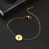 Gold Paw Print Chain Bracelet – Dainty Pet Lover Jewelry