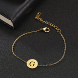 Gold Paw Print Chain Bracelet – Dainty Pet Lover Jewelry