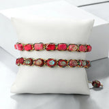 Boho Turquoise Stone Beaded Bracelet