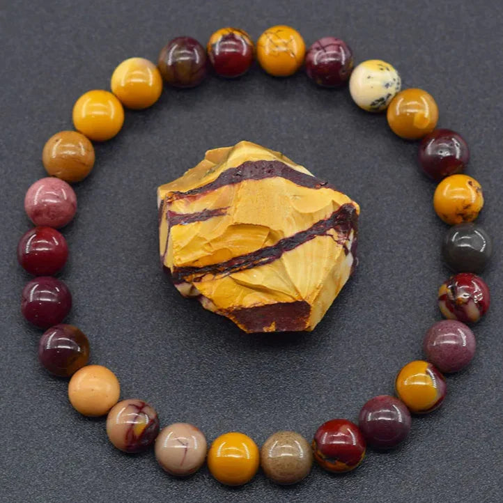 Natural Jasper Grounding Stone Bracelet