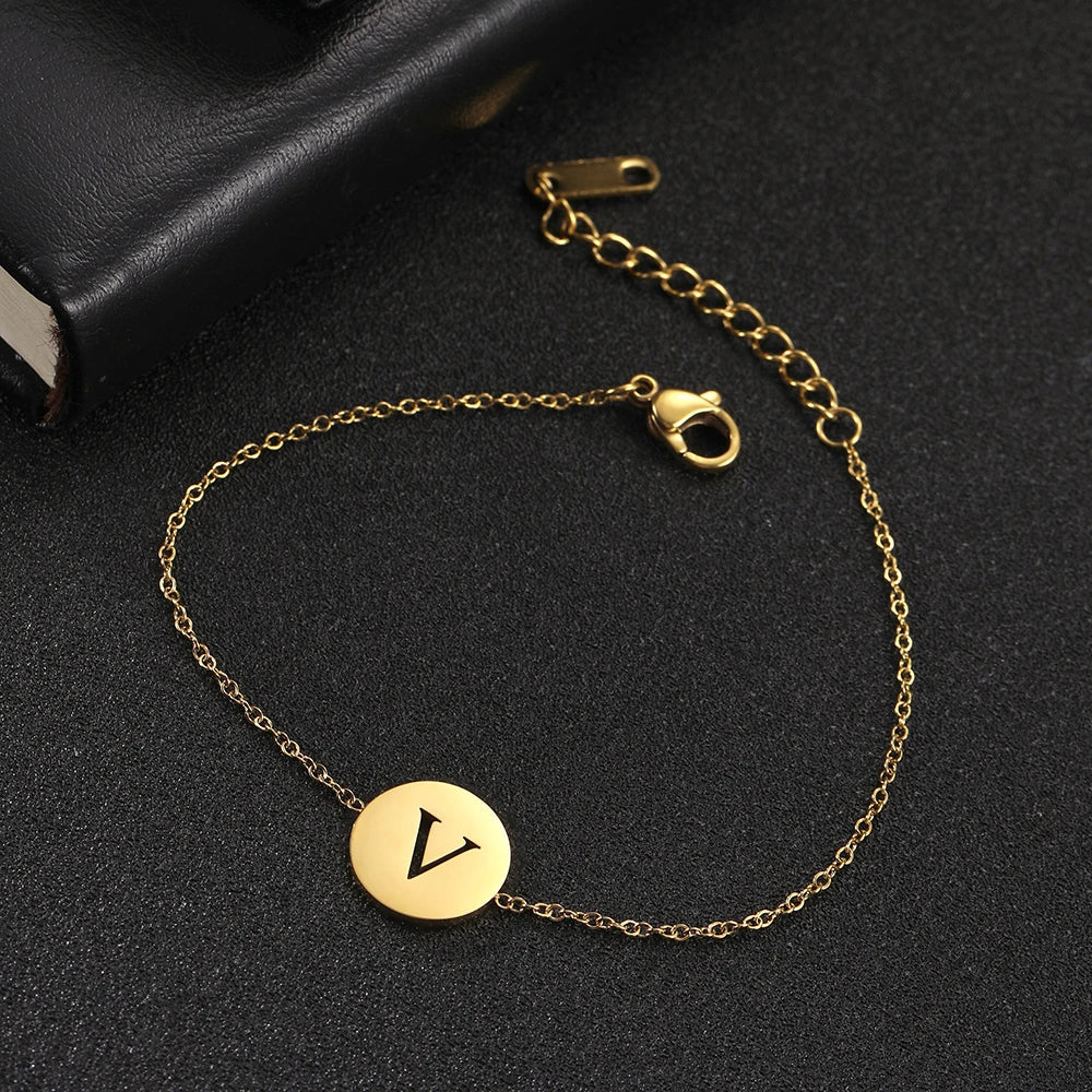 Gold Paw Print Chain Bracelet – Dainty Pet Lover Jewelry