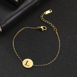 Gold Paw Print Chain Bracelet – Dainty Pet Lover Jewelry