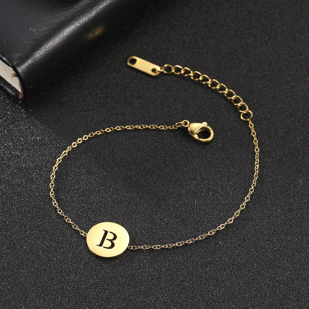 Gold Paw Print Chain Bracelet – Dainty Pet Lover Jewelry