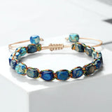 Boho Turquoise Stone Beaded Bracelet