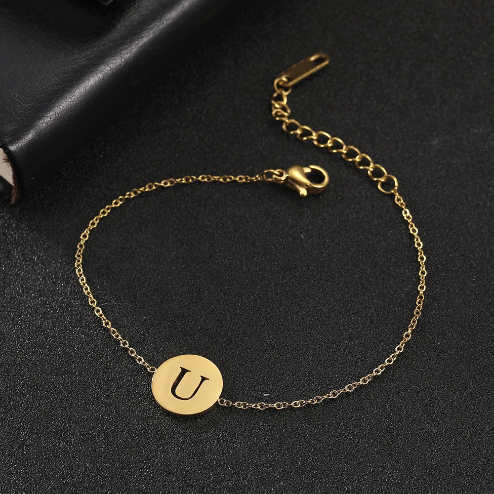 Gold Paw Print Chain Bracelet – Dainty Pet Lover Jewelry