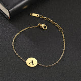 Gold Paw Print Chain Bracelet – Dainty Pet Lover Jewelry