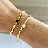 Gold Paw Print Chain Bracelet – Dainty Pet Lover Jewelry