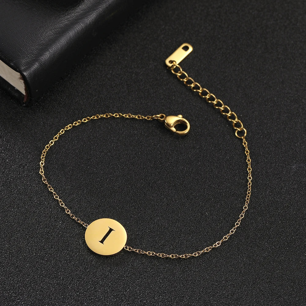 Gold Paw Print Chain Bracelet – Dainty Pet Lover Jewelry