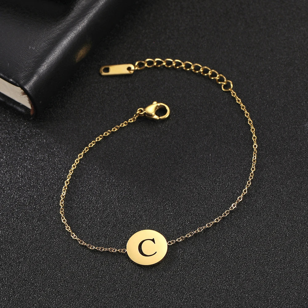 Gold Paw Print Chain Bracelet – Dainty Pet Lover Jewelry