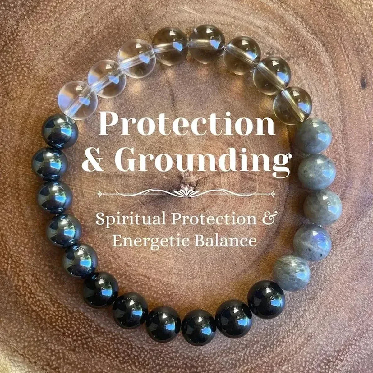 Healing Energy Gemstone Bead Bracelet