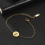 Gold Paw Print Chain Bracelet – Dainty Pet Lover Jewelry