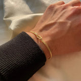 Double Chain Knot Bracelet