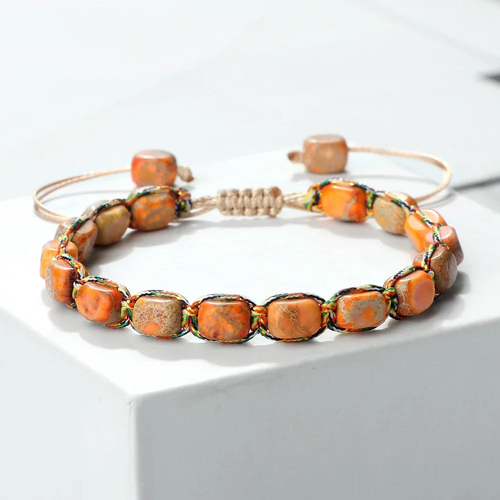 Boho Turquoise Stone Beaded Bracelet