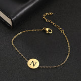 Gold Paw Print Chain Bracelet – Dainty Pet Lover Jewelry