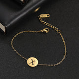 Gold Paw Print Chain Bracelet – Dainty Pet Lover Jewelry