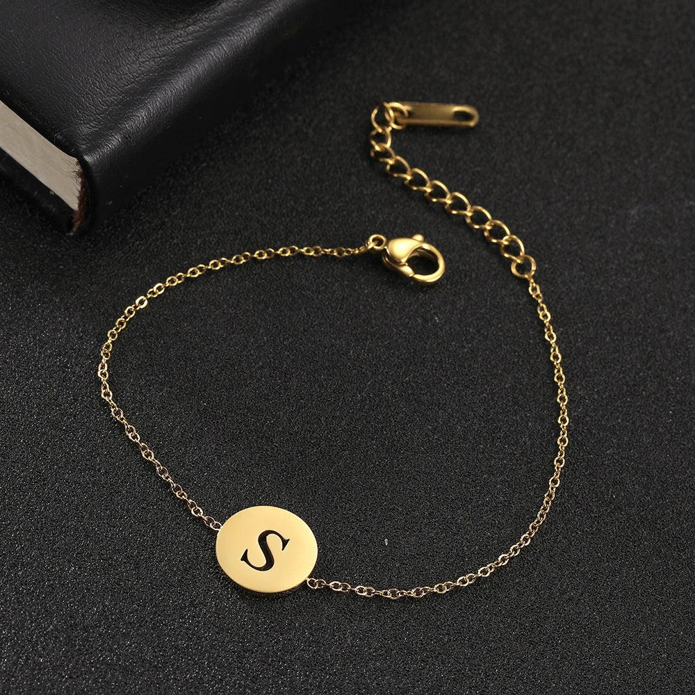 Gold Paw Print Chain Bracelet – Dainty Pet Lover Jewelry