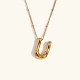 Aurelia Balloon Initial Necklace