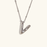Aurelia Balloon Initial Necklace