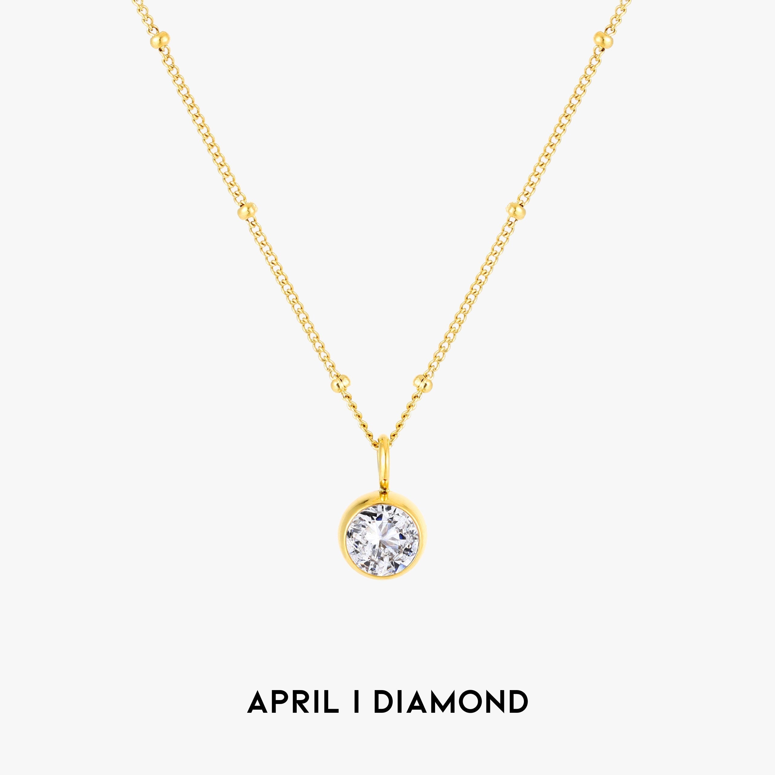 Amelia Birthstone Necklace