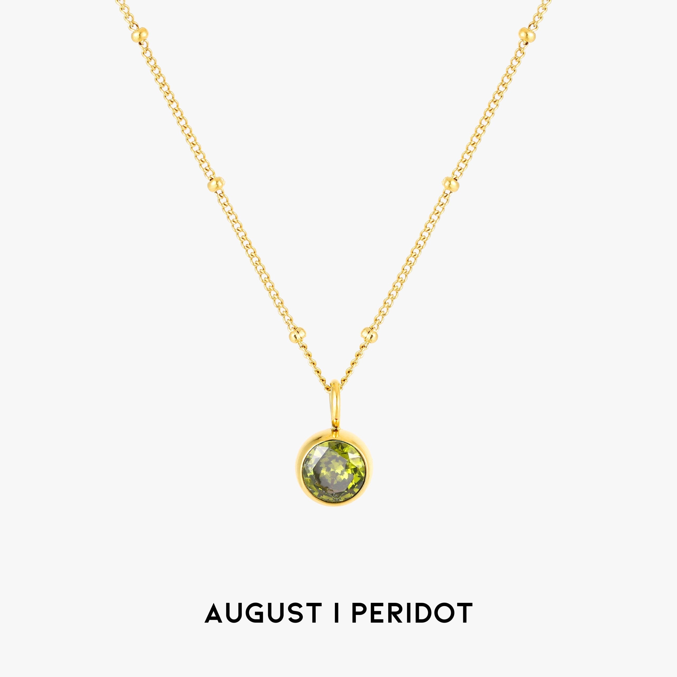 Amelia Birthstone Necklace