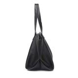 Oversized Leather Tote Bag with Soft Structure