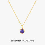 Amelia Birthstone Necklace