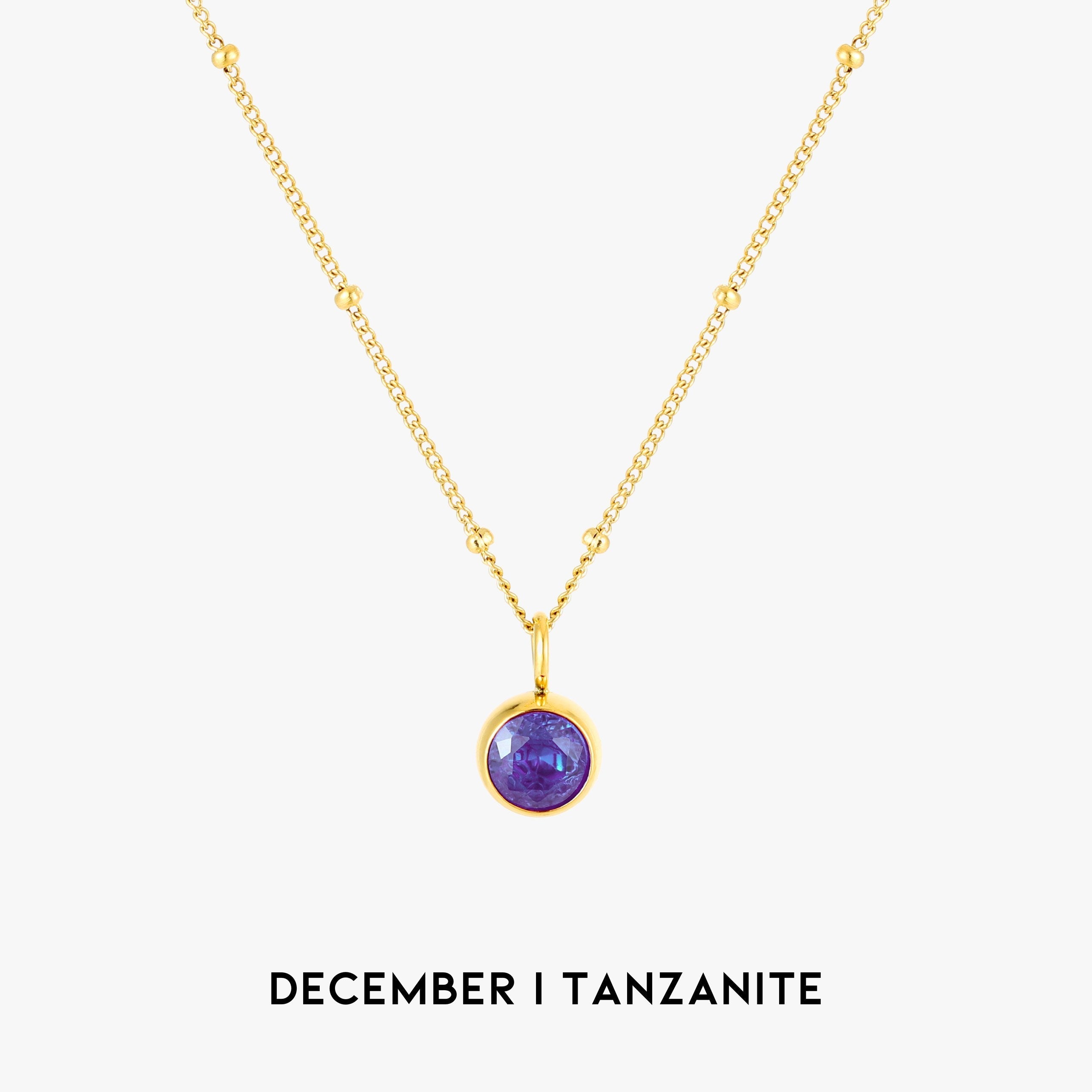 Amelia Birthstone Necklace