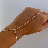 Evelyne Modern Hand Chain Bracelet