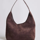 Evie Minimal Vegan Suede Hobo Bag – Effortless Chic