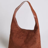Evie Minimal Vegan Suede Hobo Bag – Effortless Chic
