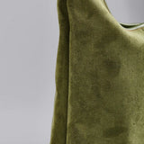 Evie Minimal Vegan Suede Hobo Bag – Effortless Chic