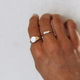 Magnolia Freshwater Pearl Ring