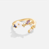 Flora Blossom Adjustable Ring
