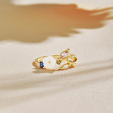 Flora Blossom Adjustable Ring