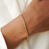 Calla Rope Chain Bracelet