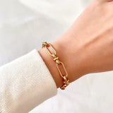 Golden Link Chain Bracelet