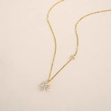 Mia Double Crystal Necklace