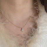 Mia Double Crystal Necklace