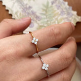 Mia Clover Sparkle Ring