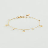 Isla Petite Gold Charm Bracelet