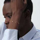 Isla Petite Gold Charm Bracelet