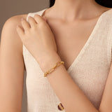 Golden Link Chain Bracelet