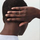 Radiant Blossom Multicolour Gemstone Ring