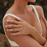 Calla Rope Chain Bracelet