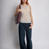 Luxe Leather Hobo Bag with Relaxed Shape – Timeless Design