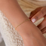 Amara Gold Heart Chain Bracelet
