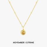 Amelia Birthstone Necklace